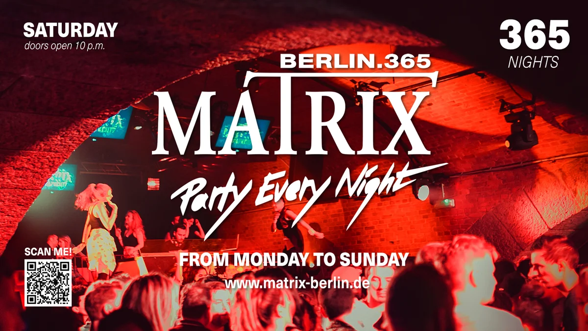 Flyer: BERL.INSANE @ Matrix Flyer: BERL.INSANE @ Matrix