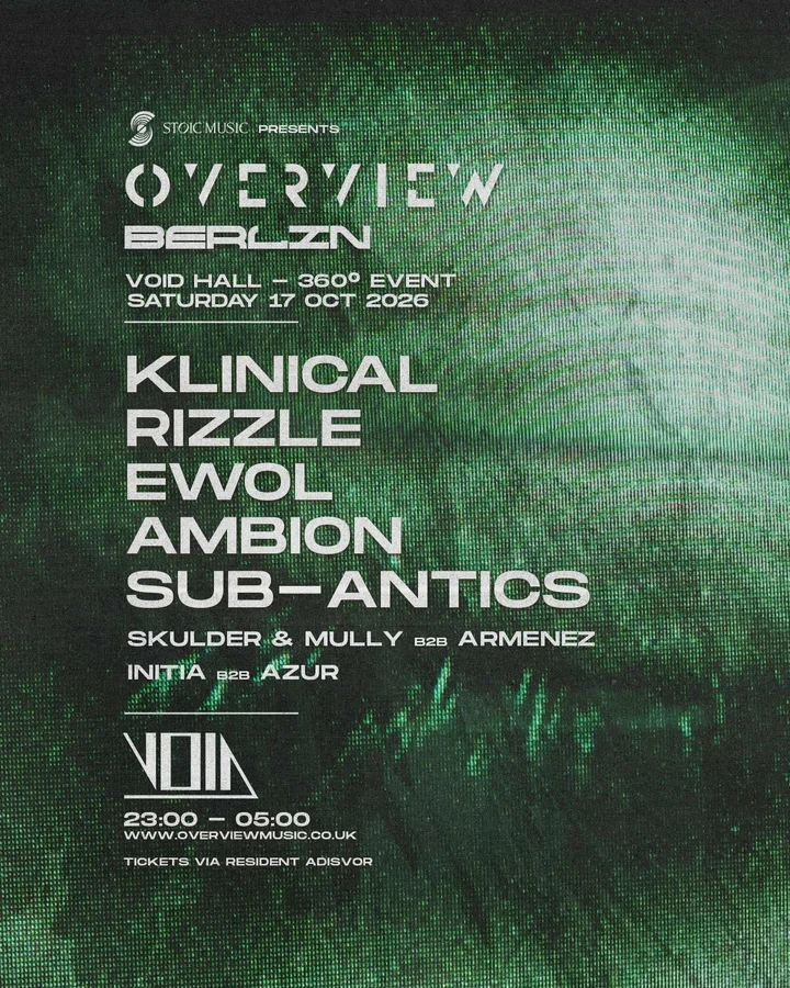 Flyer: STOIC MUSIC PRES. OVERVIEW BERLIN Flyer: STOIC MUSIC PRES. OVERVIEW BERLIN