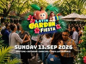 Flyer: LATIN GARDEN FIESTA Flyer: LATIN GARDEN FIESTA