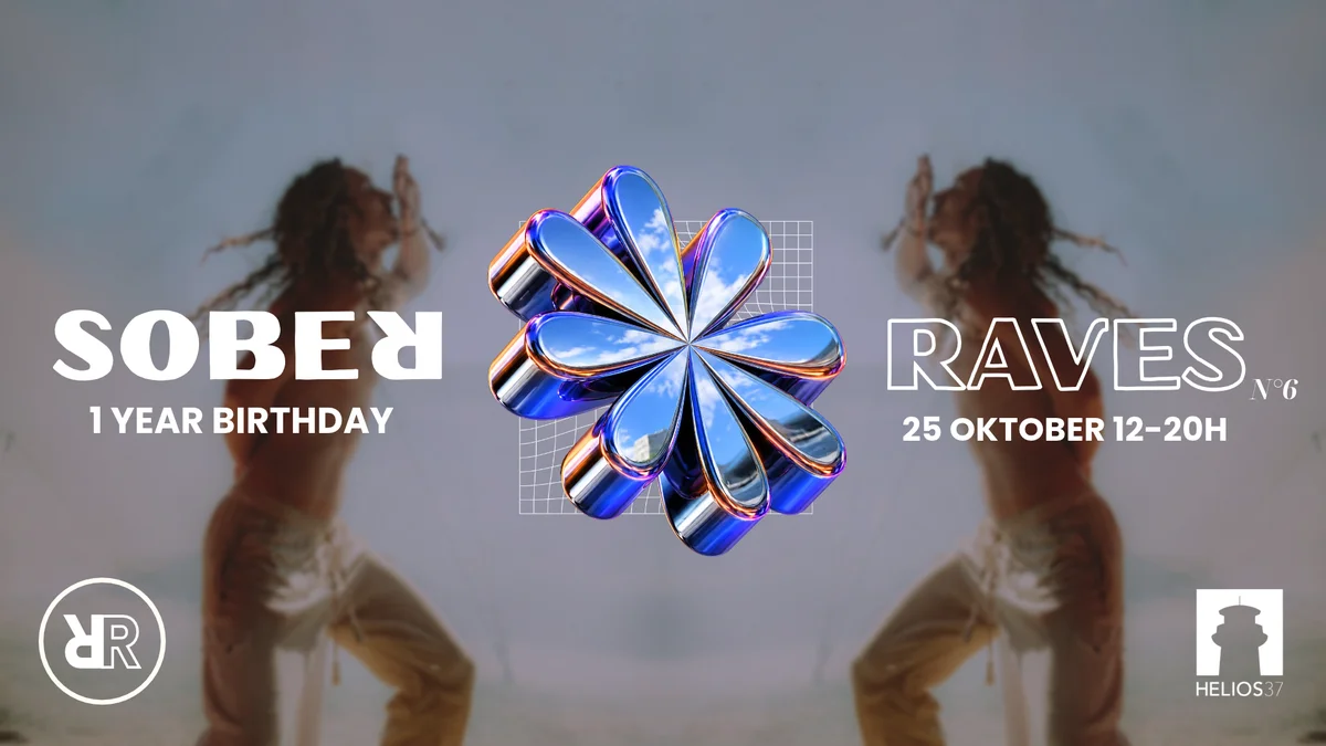Flyer: SOBER RAVES Flyer: SOBER RAVES