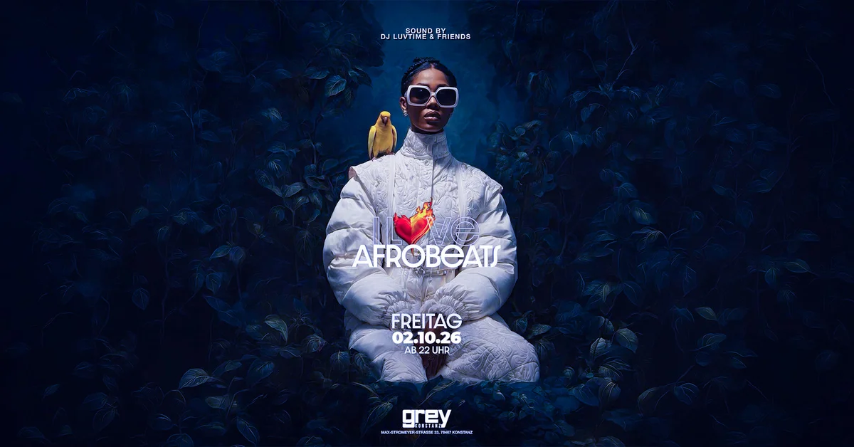 Flyer: I ♥️ AFRO BEATS Flyer: I ♥️ AFRO BEATS