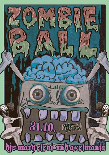 Flyer: ZOMBIE BALL: HALLOWEEN PARTY Flyer: ZOMBIE BALL: HALLOWEEN PARTY