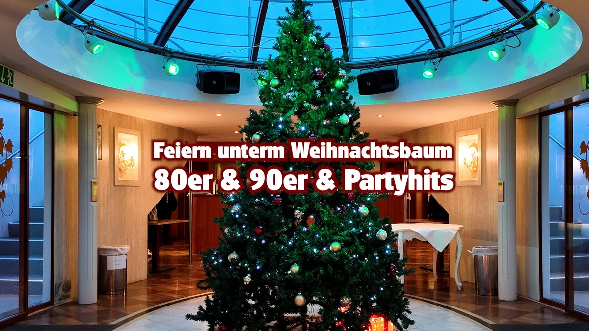 Flyer: 80er, 90er + die größten Partyhits unterm Weihnachtsbaum Flyer: 80er, 90er + die größten Partyhits unterm Weihnachtsbaum