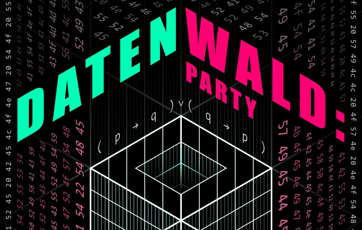 Flyer: DATENWALD:PARTY Flyer: DATENWALD:PARTY