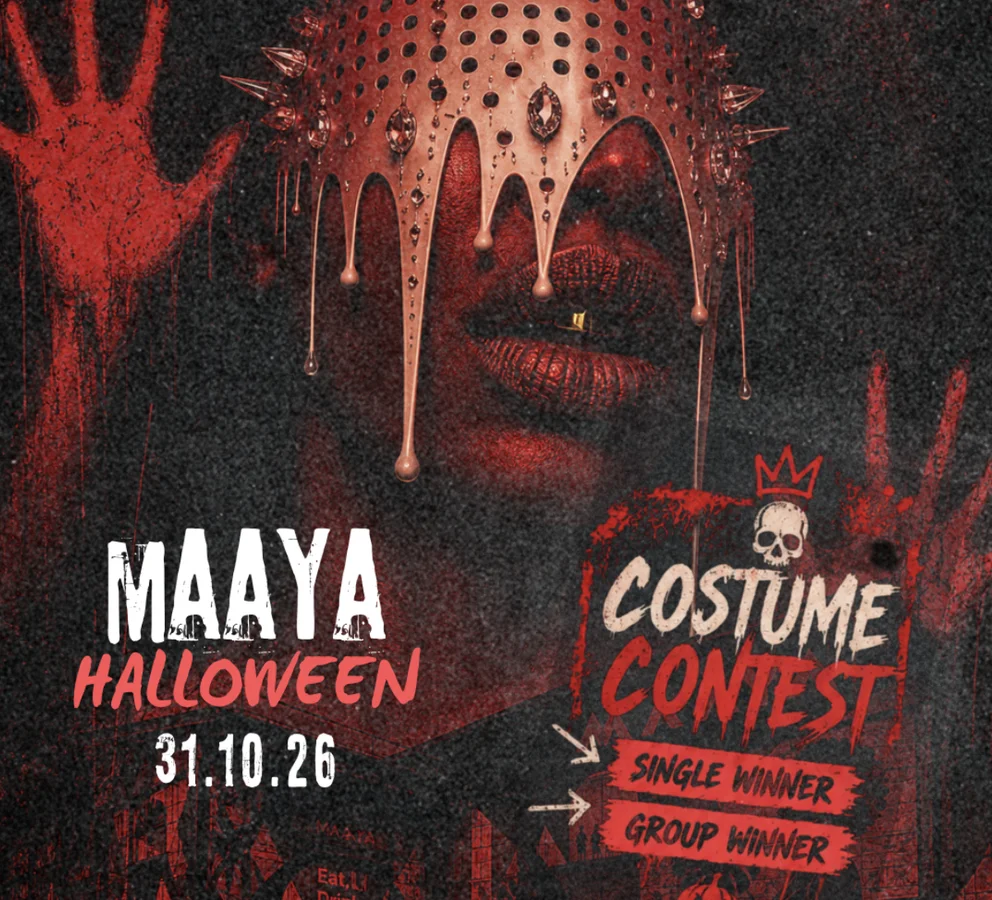 Flyer: MAAYA Halloween Flyer: MAAYA Halloween