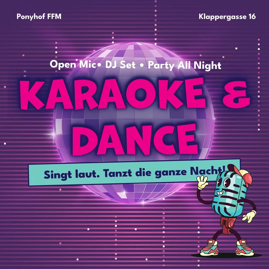 Flyer: Karaoke & Dance Flyer: Karaoke & Dance