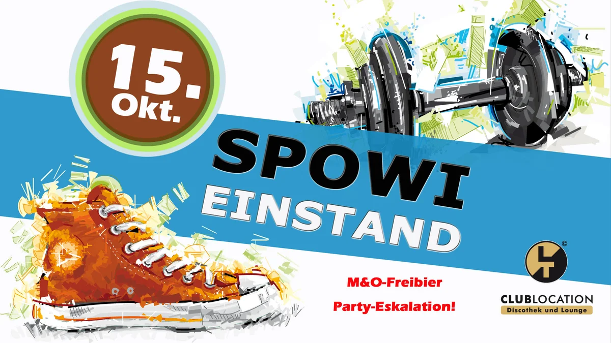 Flyer: Spowi-Einstand Flyer: Spowi-Einstand