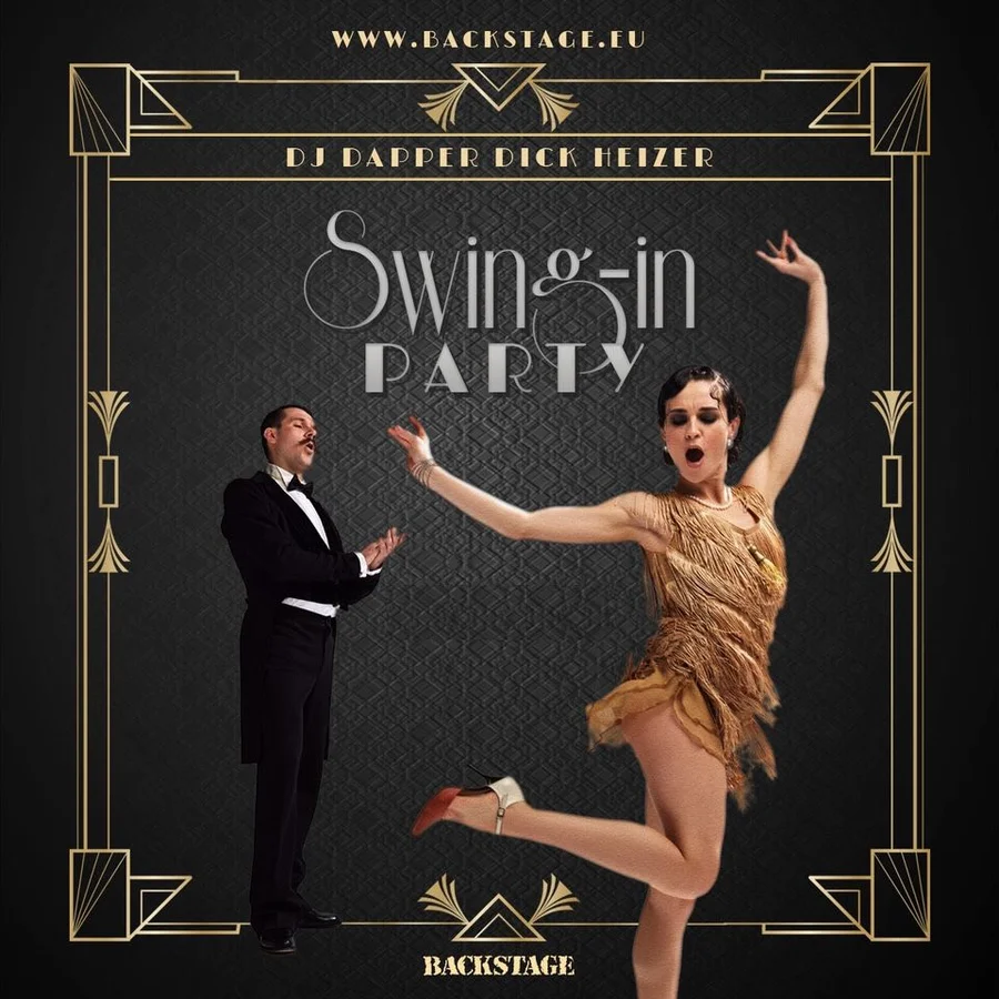 Flyer: SWING-IN PARTY mit DJ DAPPER DICK HEIZER | 18.09.26 Flyer: SWING-IN PARTY mit DJ DAPPER DICK HEIZER | 18.09.26