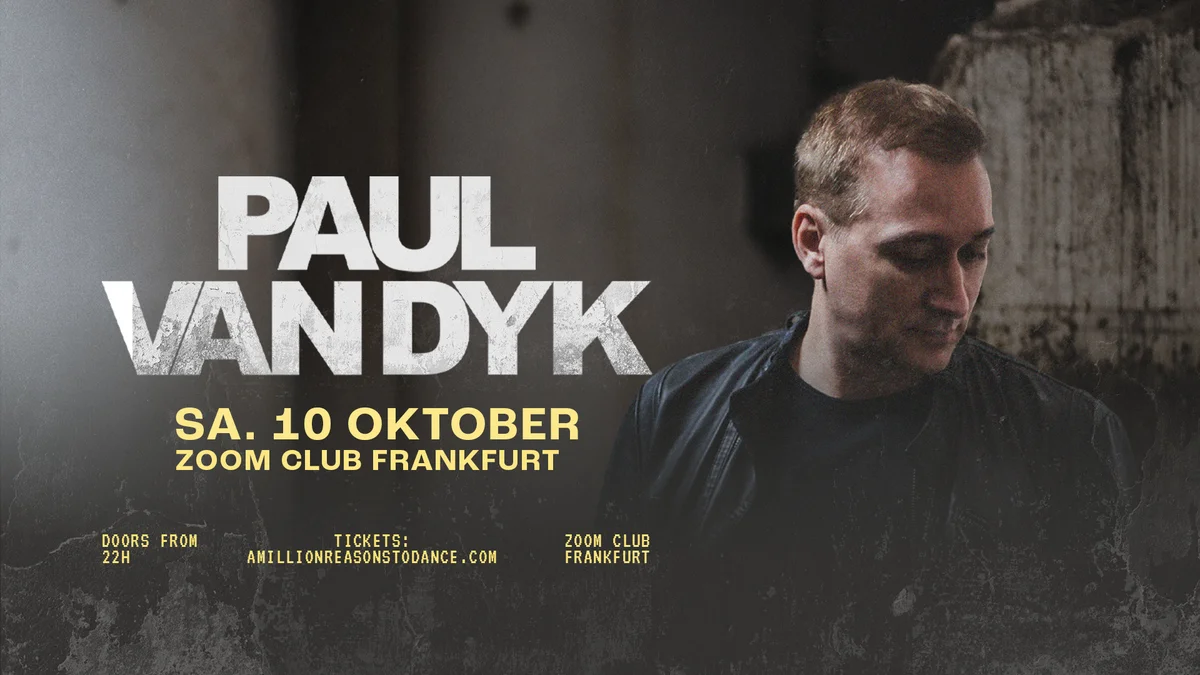 Flyer: PAUL VAN DYK Flyer: PAUL VAN DYK