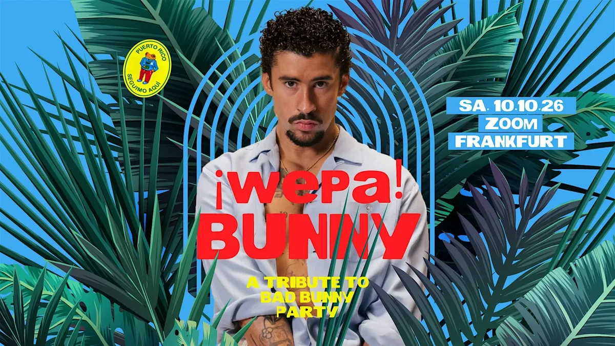 Flyer: ¡Wepa! BUNNY Flyer: ¡Wepa! BUNNY