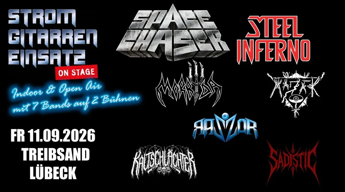 Flyer: StromGitarrenEinsatz ON STAGE Vol. IX