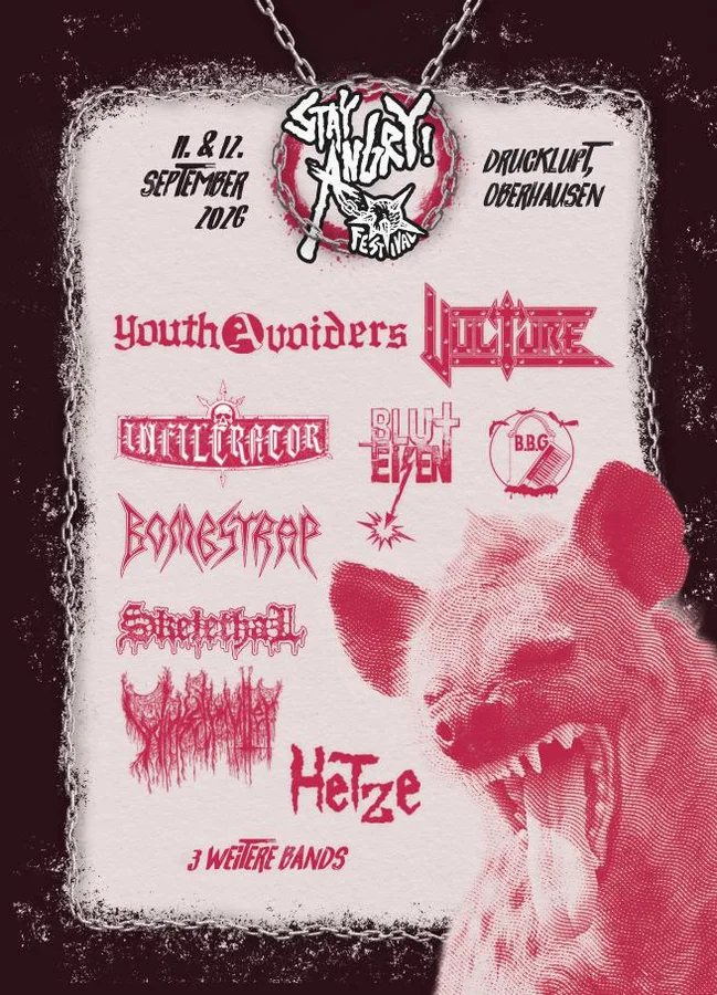 Flyer: Stay Angry! Festival Flyer: Stay Angry! Festival