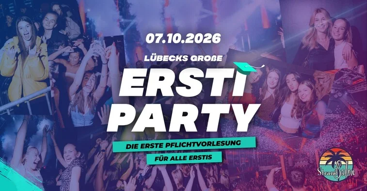 Flyer: Die große Ersti - Party Lübeck - Mi Flyer: Die große Ersti - Party Lübeck - Mi