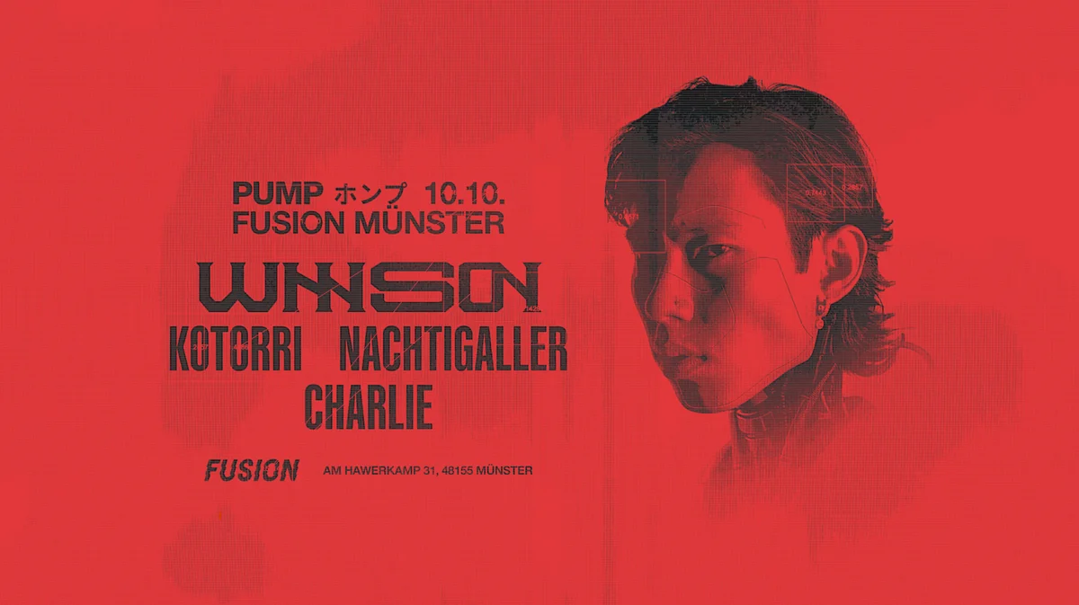Flyer: PUMP w/ Winson Flyer: PUMP w/ Winson