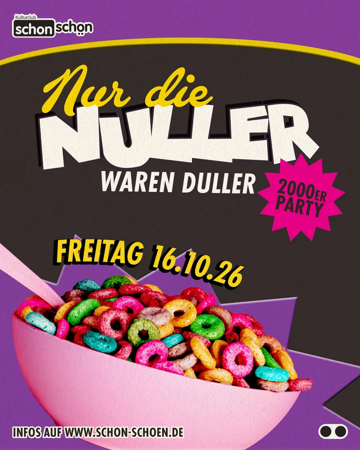 Flyer: Nur die Nuller waren Duller - 2000er Party Flyer: Nur die Nuller waren Duller - 2000er Party