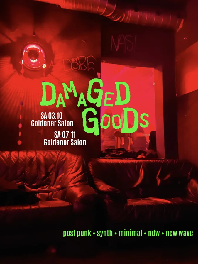 Flyer: DAMAGED GOODS Flyer: DAMAGED GOODS
