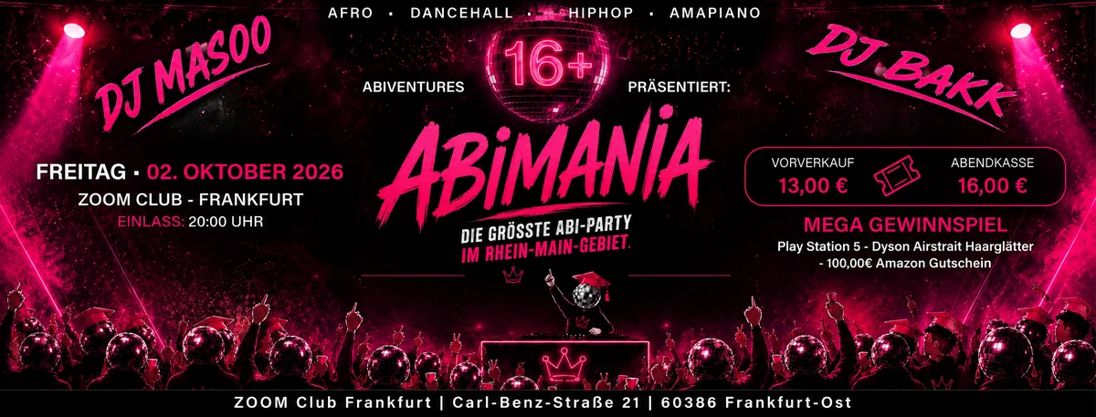 Flyer: ABIMANIA Flyer: ABIMANIA