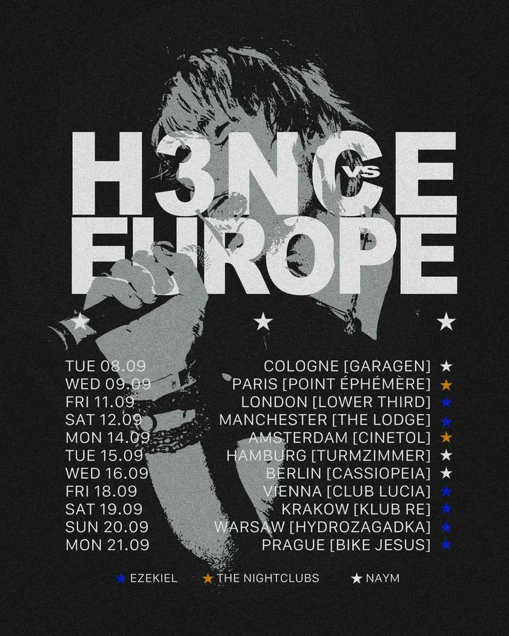 Flyer: H3NCE Flyer: H3NCE