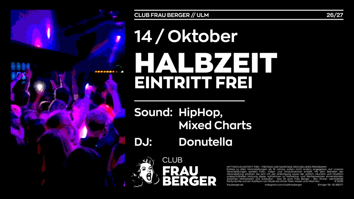 Flyer: Halbzeit Flyer: Halbzeit