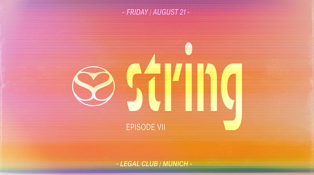 Flyer: Legal x string with FLETCH, Vincent Lang, HAZE, VSMR Flyer: Legal x string with FLETCH, Vincent Lang, HAZE, VSMR