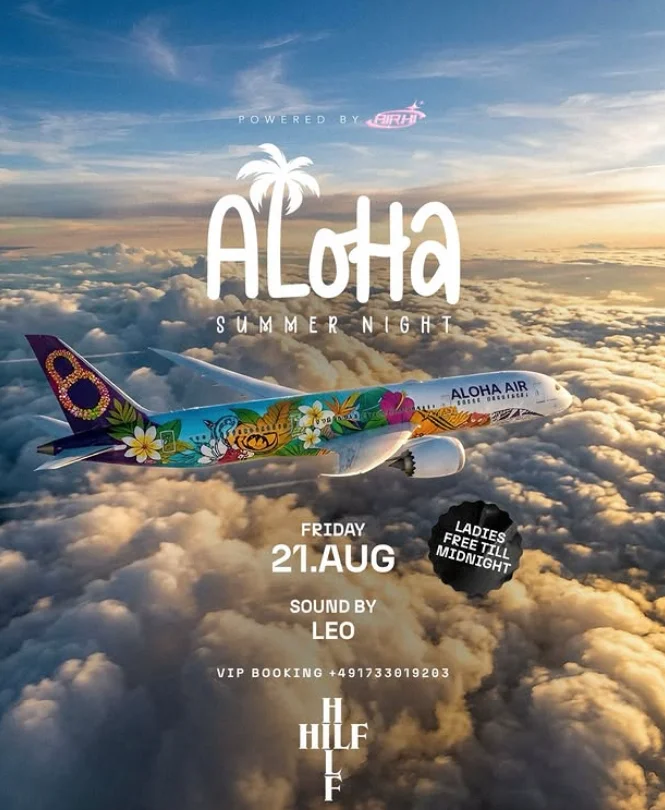 Flyer: Aloha Summer Night Flyer: Aloha Summer Night