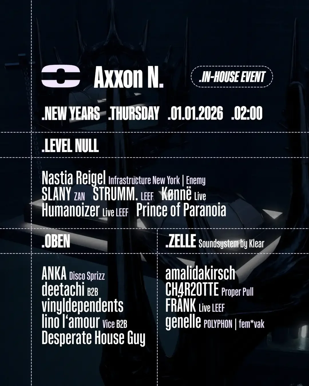 Flyer: NEW YEARS Flyer: NEW YEARS