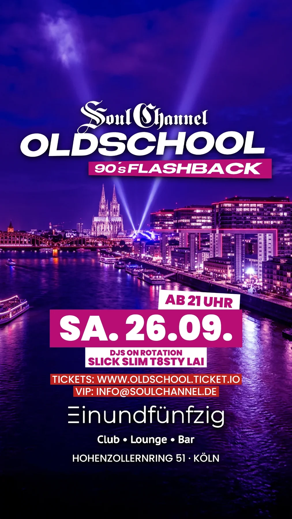 Flyer: Old School Party Flyer: Old School Party