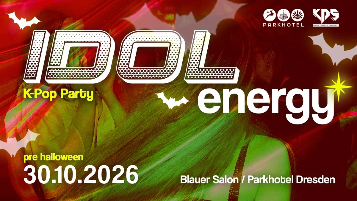 Flyer: IDOL ENERGY K-Pop Party - Halloween Edition Flyer: IDOL ENERGY K-Pop Party - Halloween Edition