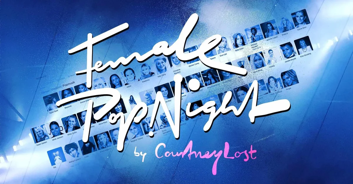 Flyer: FEMALE POP NIGHT Flyer: FEMALE POP NIGHT