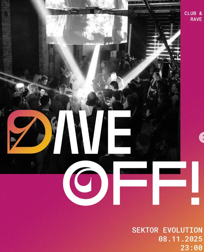 Flyer: DAVE OFF! Flyer: DAVE OFF!