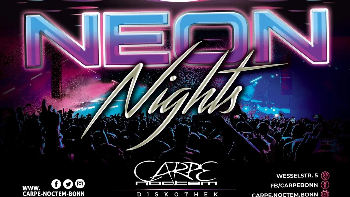 Flyer: Neon nights Flyer: Neon nights
