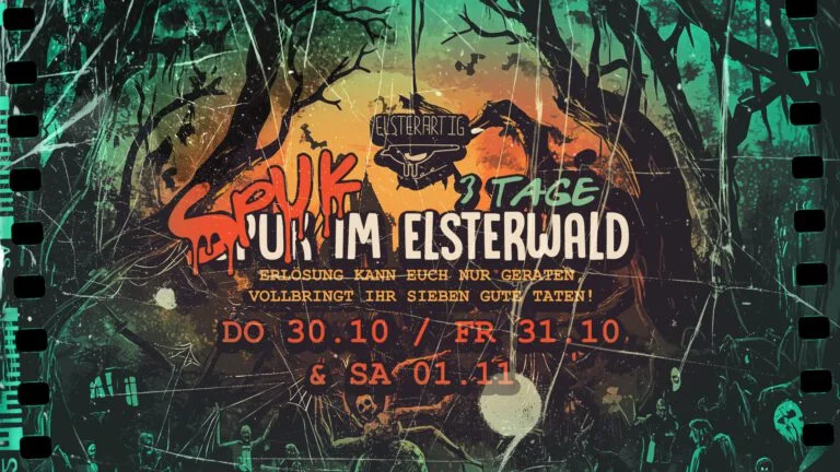 Flyer: Spuk im Elsterwald Flyer: Spuk im Elsterwald