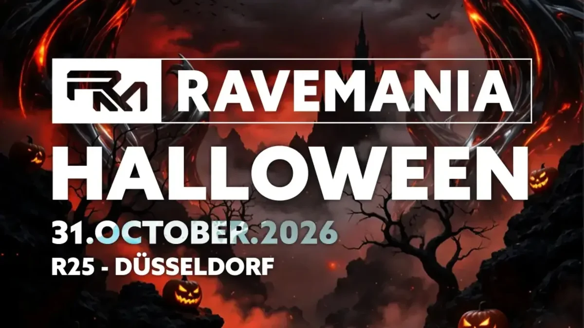 Flyer: RAVEMANIA // HALLOWEEN RAVE SPECIAL 2026 Flyer: RAVEMANIA // HALLOWEEN RAVE SPECIAL 2026