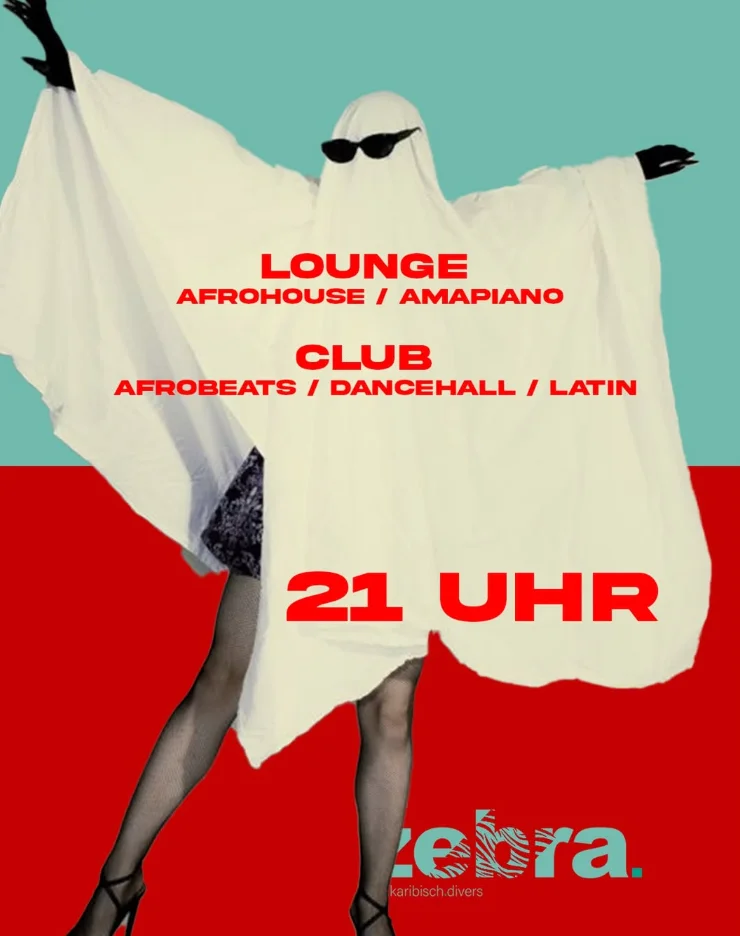 Flyer: Zebra Halloween Flyer: Zebra Halloween