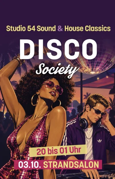 Flyer: Disco Society Flyer: Disco Society