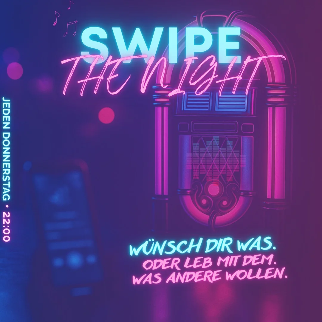 Flyer: Swipe the Night Flyer: Swipe the Night