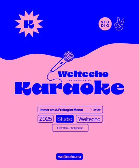 Flyer: Weltecho Karaoke Flyer: Weltecho Karaoke