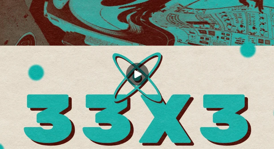 Flyer: 33x3 Flyer: 33x3