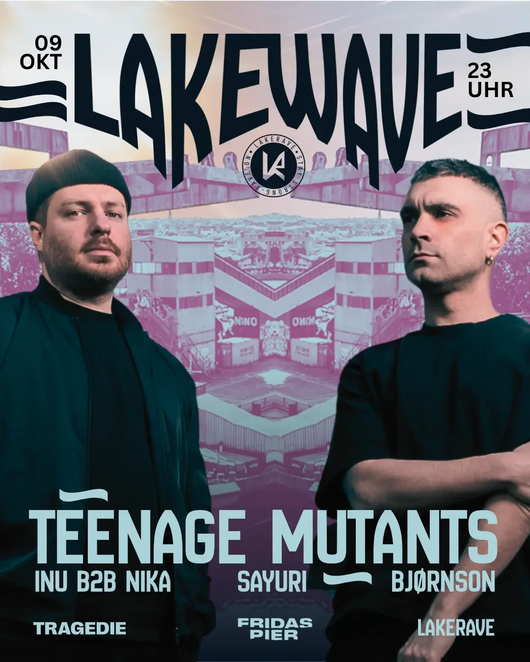 Flyer: LAKEWAVE pres. Teenage Mutants Flyer: LAKEWAVE pres. Teenage Mutants