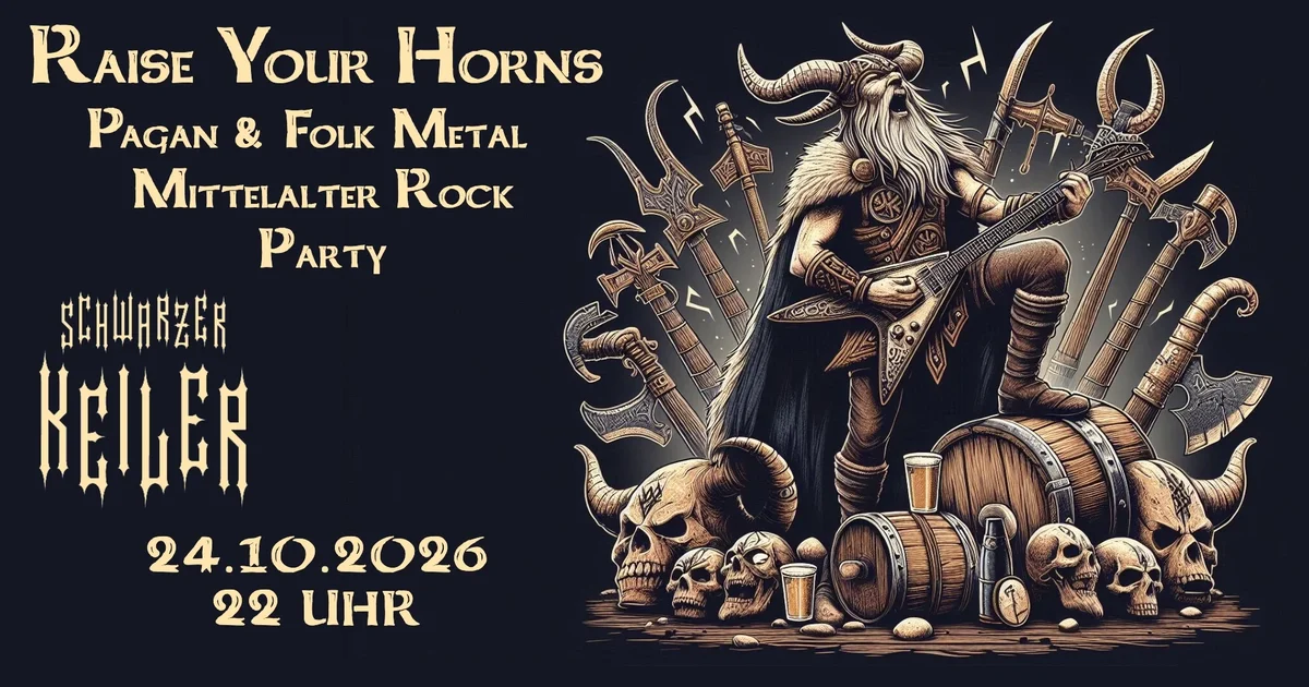 Flyer: Raise your Horns Flyer: Raise your Horns