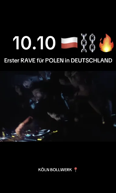 Flyer: 10.10 POLSKA RAVE ⛓️🔥🇵🇱 Flyer: 10.10 POLSKA RAVE ⛓️🔥🇵🇱