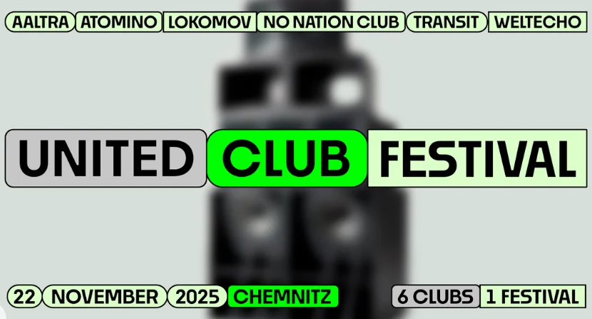 Flyer: UNITED CLUB FESTIVAL 2025 Flyer: UNITED CLUB FESTIVAL 2025