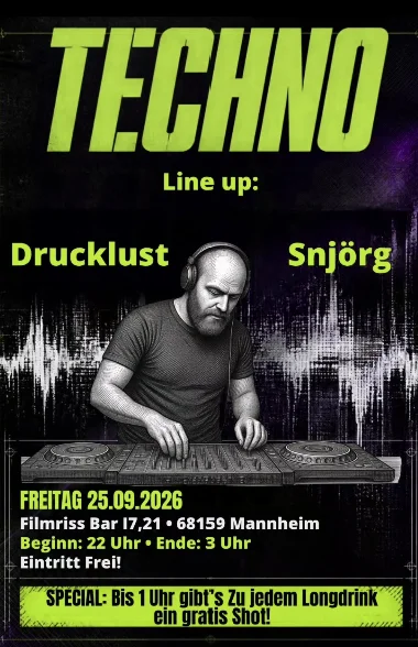Flyer: TECHNO Flyer: TECHNO