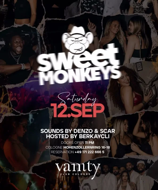 Flyer: SWEET MONKEYS Flyer: SWEET MONKEYS