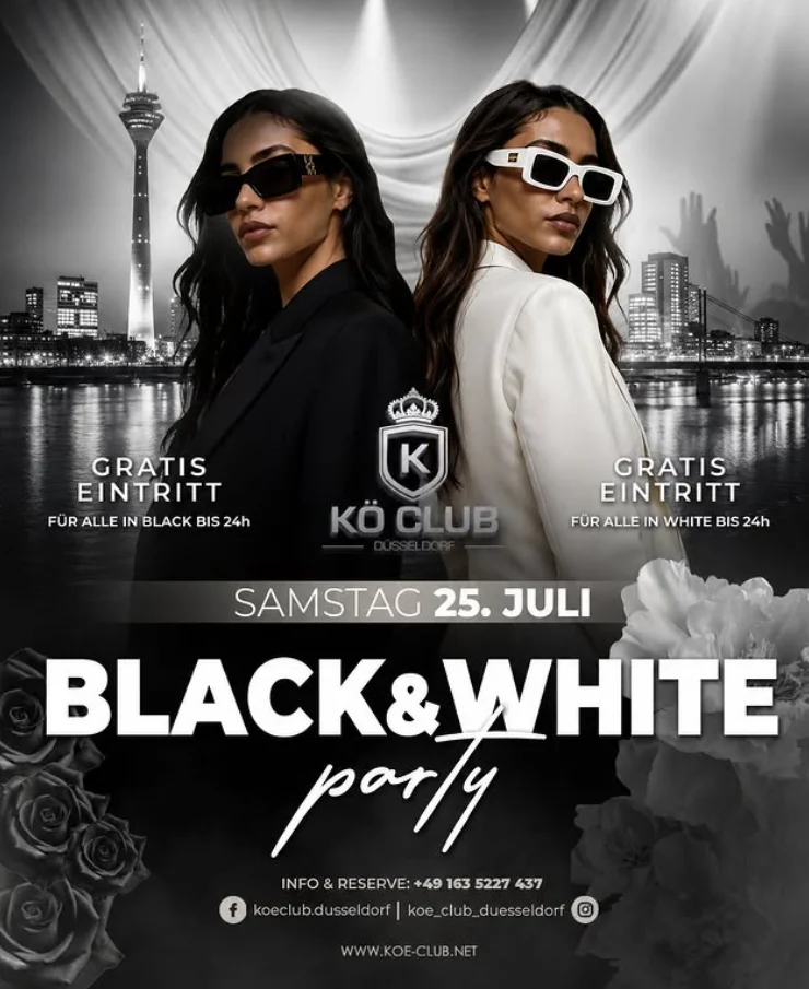 Flyer: Black & White Party Flyer: Black & White Party