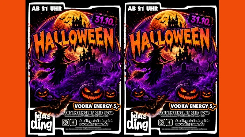 Flyer: Das Ding: Halloween! Flyer: Das Ding: Halloween!