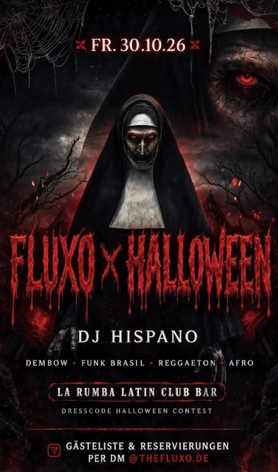 Flyer: FLUXO × HALLOWEEN Flyer: FLUXO × HALLOWEEN