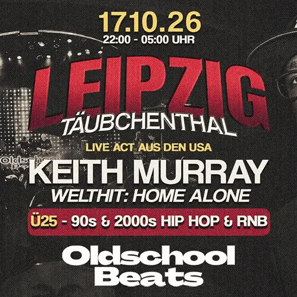 Flyer: OLDSCHOOL BEATS ft. KEITH MURRAY Flyer: OLDSCHOOL BEATS ft. KEITH MURRAY