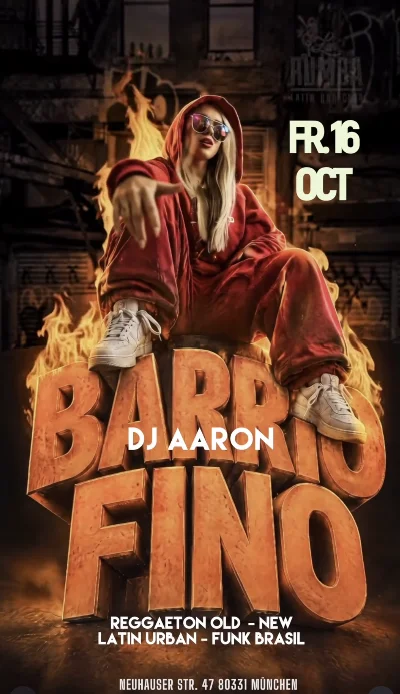 Flyer: BARRIO FINO Flyer: BARRIO FINO