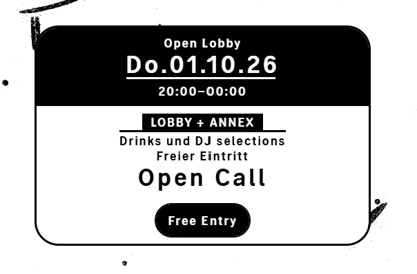 Flyer: Open Lobby Flyer: Open Lobby